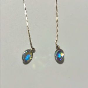 SOLD S925 threader earrings